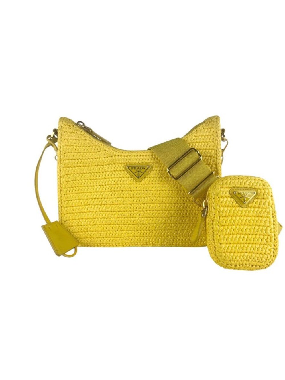 Prada Shoulder Bag Yellow